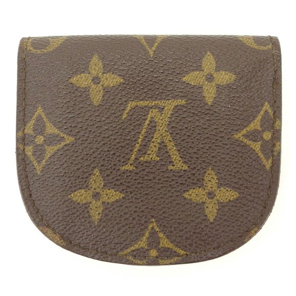Louis Vuitton Coin Case Monogram Beige Monogram Canvas Authentic Used T9743 - Picture 2 of 9